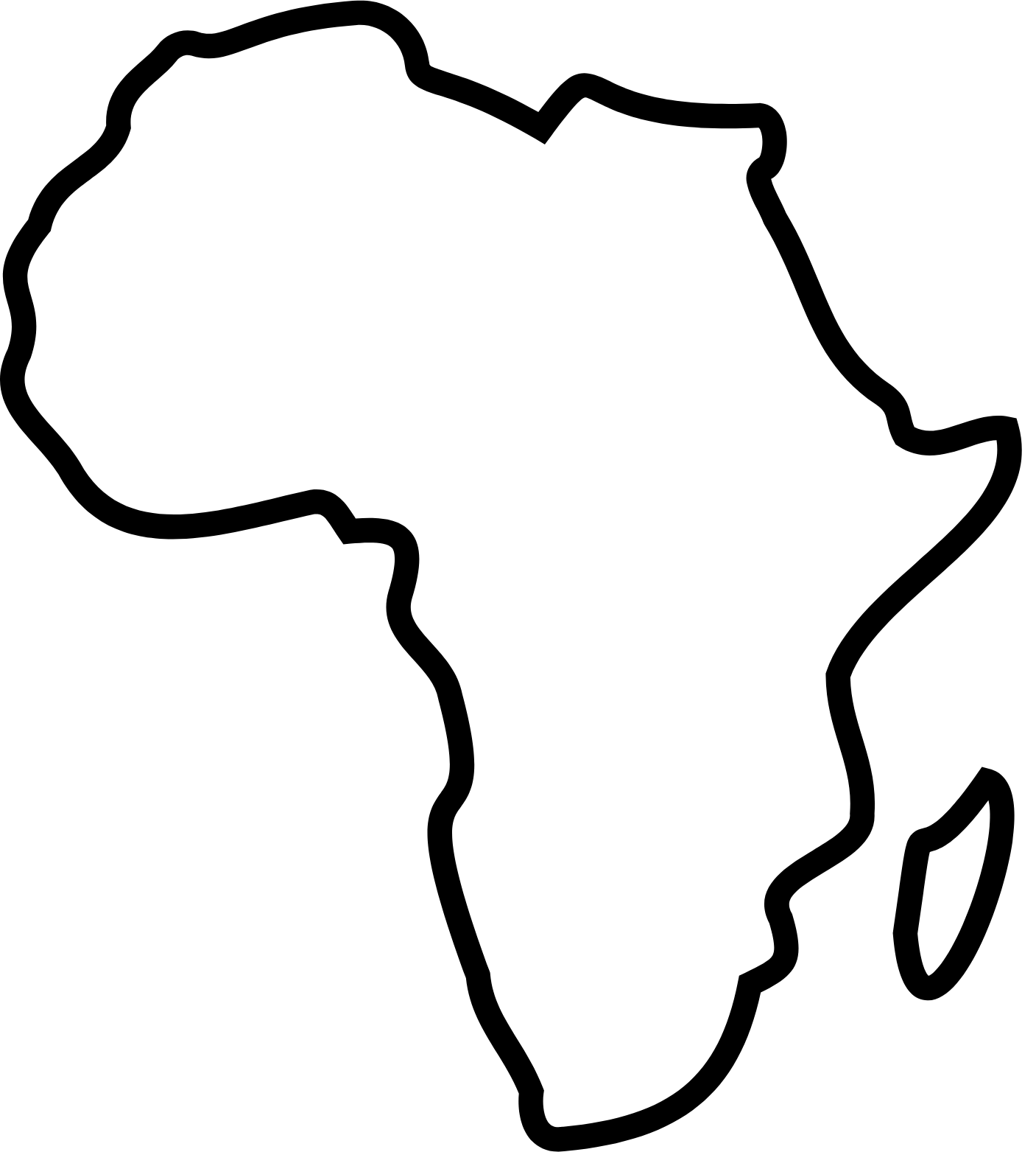 Map of Africa