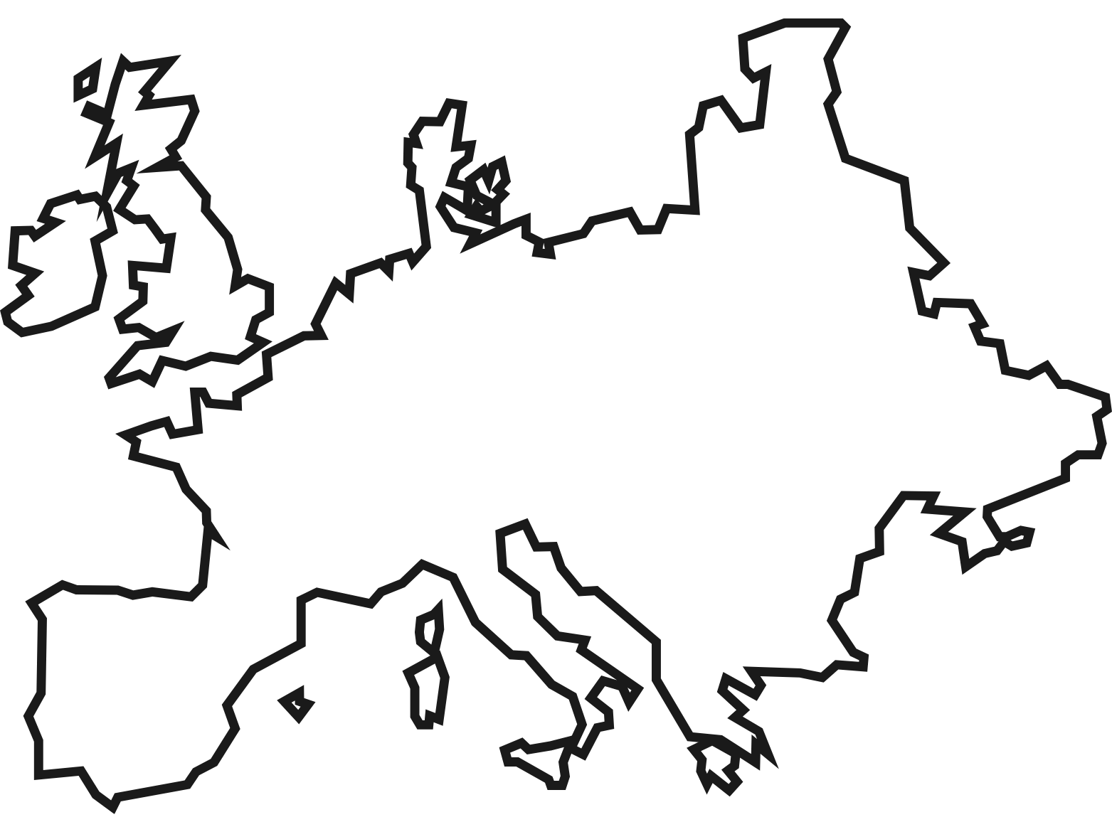 Map of Europe